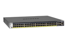 NETGEAR M4300-52G-PoE+ 1000W PSU Géré L2/L3/L4 Gigabit Ethernet (10/100/1000) Connexion Ethernet, supportant l'alimentation via ce port (PoE) 1U Noir