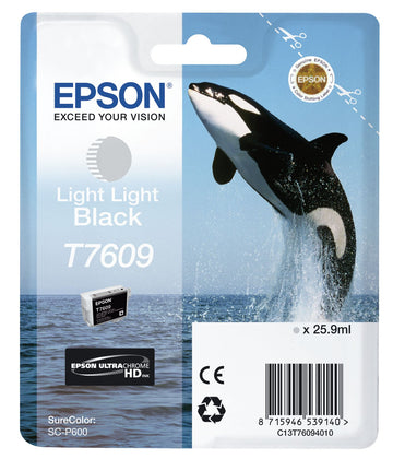 Epson T7609 cartouche d'encre 1 pièce(s) Original Noir très pâle Epson