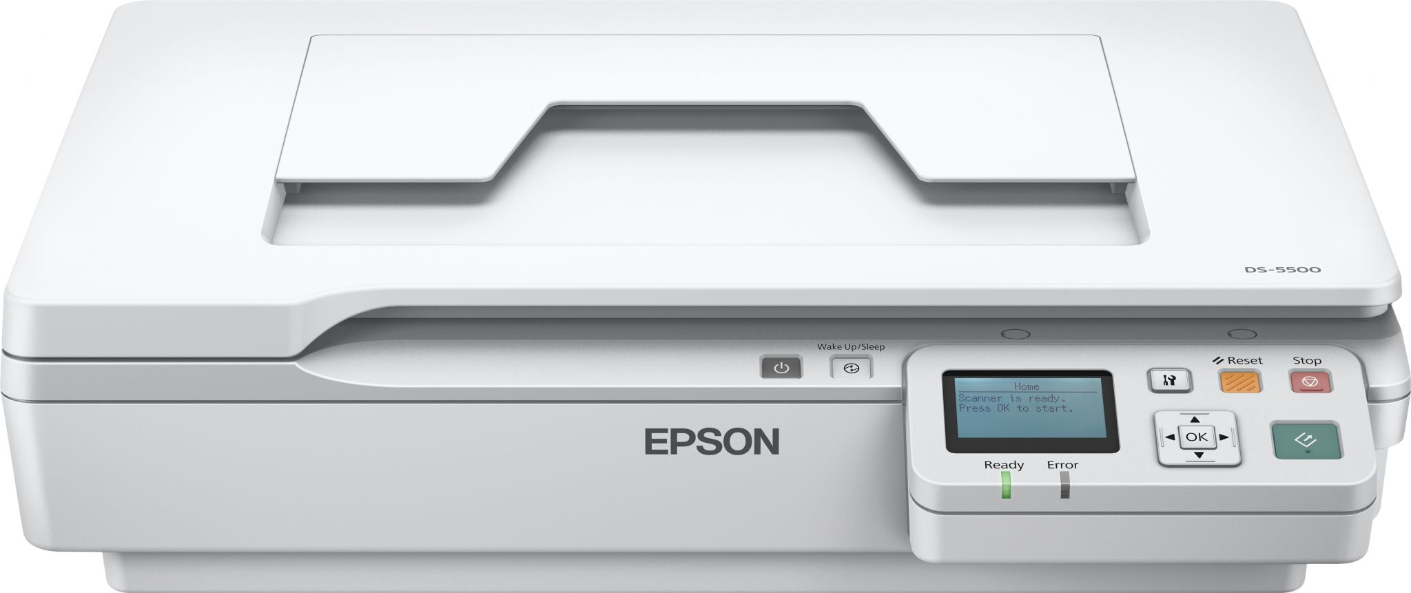 Epson WorkForce DS-5500N Numérisation à plat 1200 x 1200 DPI A4 Blanc Epson