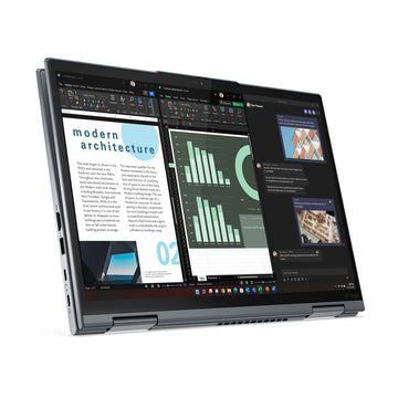 Lenovo ThinkPad X1 Yoga Hybride (2-en-1) 35,6 cm (14") Écran tactile WUXGA Intel® Core™ i5 i5-1335U 16 Go LPDDR5-SDRAM 512 Go SSD Wi-Fi 6E (802.11ax) Windows 11 Pro Gris