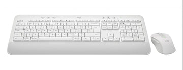 Logitech Signature MK650 Combo For Business clavier Souris incluse Bluetooth QWERTY US International Blanc