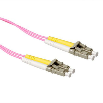 ACT 1m 50/125µm OM4 câble de fibre optique LC Bleu ACT