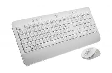 Logitech Signature MK650 Combo For Business clavier Souris incluse Bluetooth AZERTY Belge Blanc