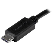 StarTech.com UUUSBOTG8IN câble USB 0,203 m Micro-USB B Noir StarTech.com