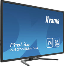 iiyama ProLite X4373UHSU-B1 écran plat de PC 108 cm (42.5") 3840 x 2160 pixels 4K Ultra HD Noir iiyama
