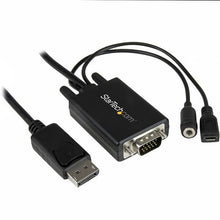 StarTech.com DP2VGAAMM2M câble vidéo et adaptateur 2 m DisplayPort VGA (D-Sub) Noir StarTech.com