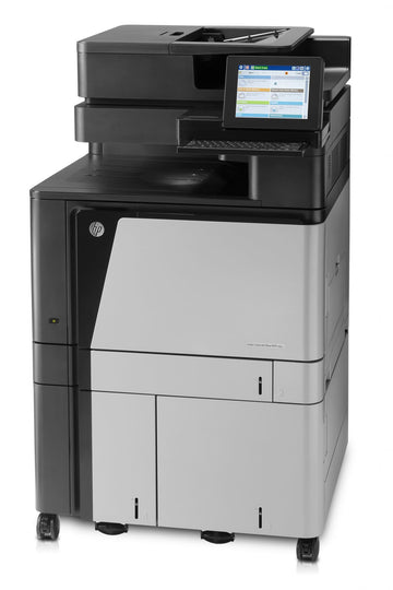 HP Color LaserJet Enterprise Flow Imprimante multifonction Color LaserJet, flux Enterprise M880z+, Impression, copie, scan, fax, Chargeur automatique de documents de 200 feuilles; Impression USB en façade; Numérisation vers e-mail/PDF; Impression recto-ve