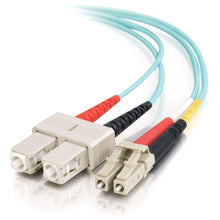C2G 85535 câble de fibre optique 7 m LC SC OFNR Turquoise