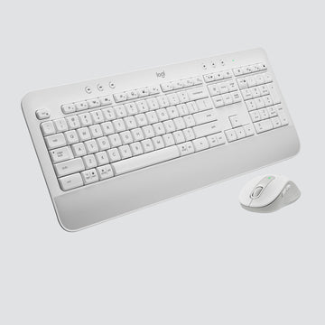 Logitech Signature MK650 Combo For Business clavier Souris incluse RF sans fil + Bluetooth QWERTZ Suisse Blanc Logitech