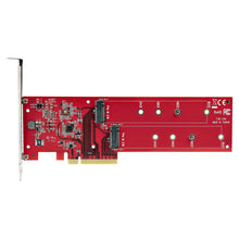 StarTech.com DUAL-M2-PCIE-CARD-B carte et adaptateur d'interface Interne M.2