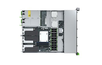 Fujitsu PRIMERGY RX1330 M5 serveur Support Intel Xeon E 3,4 GHz 16 Go DDR4-SDRAM 500 W