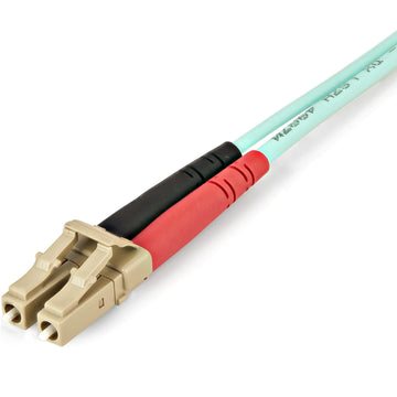 StarTech.com 450FBLCLC1 câble de fibre optique 1 m LC OM4 Couleur aqua