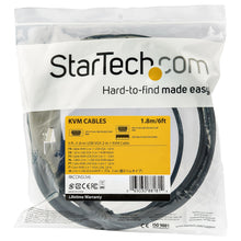 StarTech.com RKCONSUV6 câble kvm Noir 1,8 m StarTech.com