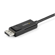 StarTech.com CDP2DP1MBD câble vidéo et adaptateur 1 m DisplayPort USB Type-C Noir StarTech.com