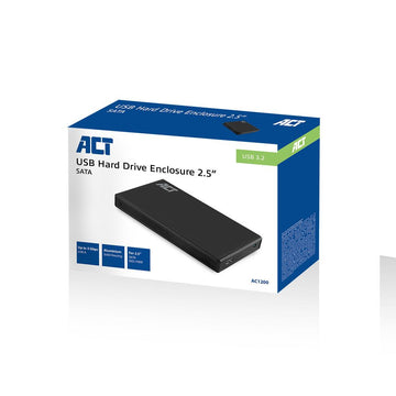 ACT AC1200 storage drive enclosure Boîtier disque dur/SSD Noir 2.5" ACT