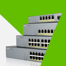 Zyxel GS1350-12HP-EU0101F commutateur réseau Géré L2 Gigabit Ethernet (10/100/1000) Connexion Ethernet, supportant l'alimentation via ce port (PoE) Gris Zyxel