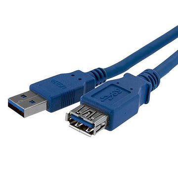 StarTech.com USB3SEXT1M câble USB 1 m USB 3.2 Gen 1 (3.1 Gen 1) USB A Bleu StarTech.com