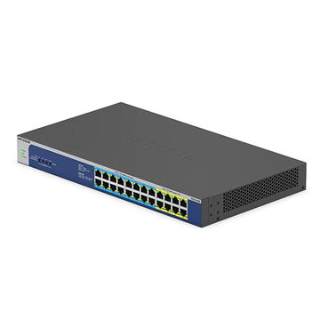 NETGEAR GS524UP Non-géré Gigabit Ethernet (10/100/1000) Connexion Ethernet, supportant l'alimentation via ce port (PoE) Gris Netgear