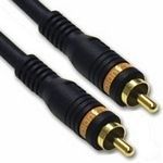 C2G 3m Velocity Digital Audio Coax Cable câble coaxial RCA Noir C2G