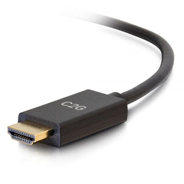 C2G 84435 câble vidéo et adaptateur 0,9 m Mini DisplayPort HDMI Noir
