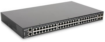 Lenovo CE0152PB Géré L2/L3 Gigabit Ethernet (10/100/1000) Connexion Ethernet, supportant l'alimentation via ce port (PoE) 1U Noir