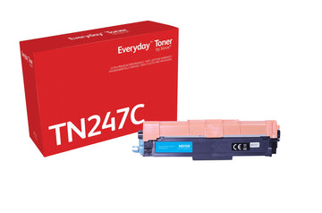 Everyday Toner Cyan ™ de Xerox compatible avec Brother TN-247C, Grande capacité