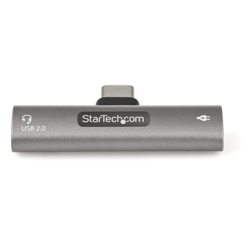 StarTech.com CDP2CAPDM hub & concentrateur USB 2.0 Type-C 480 Mbit/s Argent StarTech.com