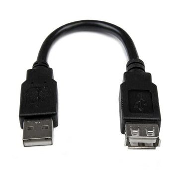 StarTech.com USBEXTAA6IN câble USB 0,152 m USB 2.0 USB A Noir StarTech.com