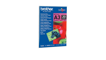 Brother BP71GA3 papier photos A3 Bleu, Rouge Gloss