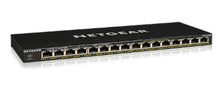 NETGEAR GS316P Non-géré Gigabit Ethernet (10/100/1000) Connexion Ethernet, supportant l'alimentation via ce port (PoE) Noir Netgear