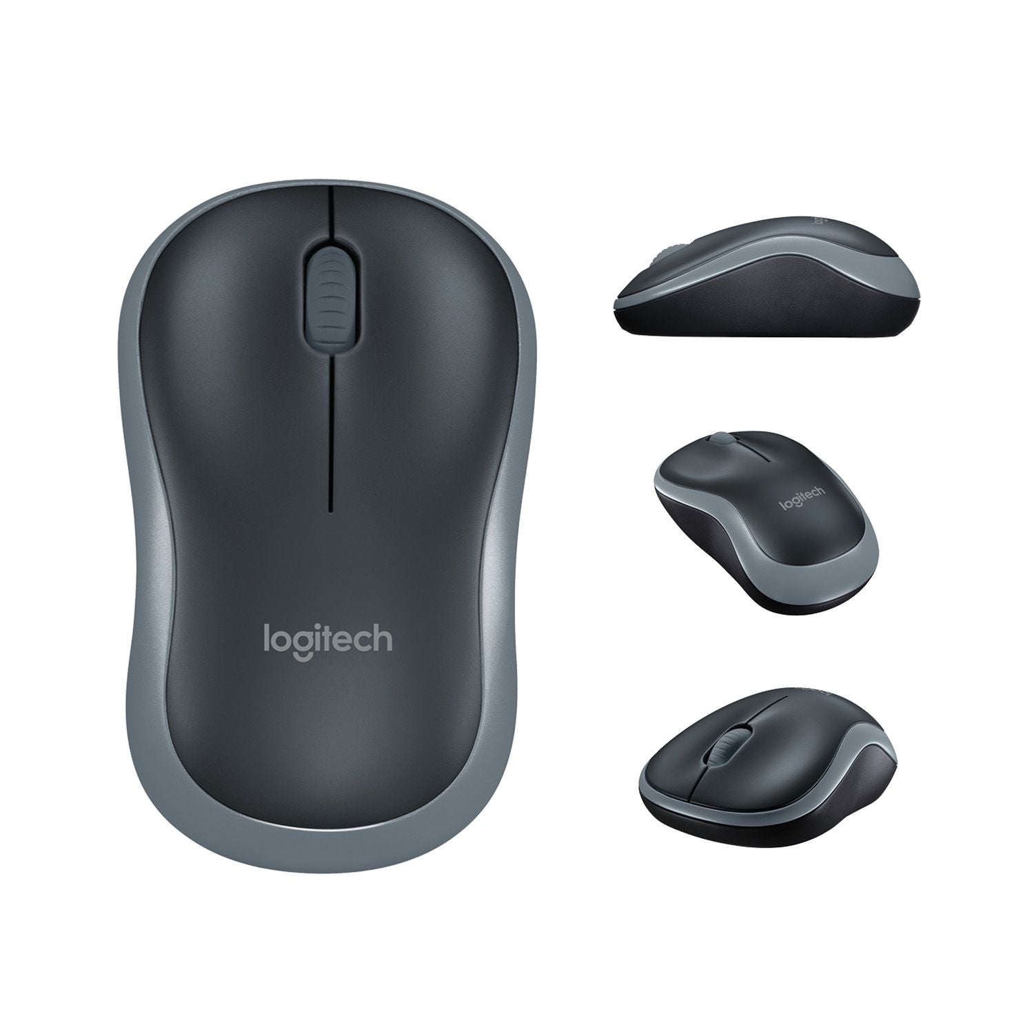 Logitech Wireless Combo MK330 clavier Souris incluse RF sans fil AZERTY Belge Noir Logitech