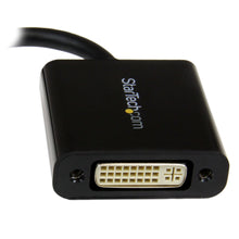 StarTech.com MDP2DVI3 câble vidéo et adaptateur 0,13 m Mini DisplayPort DVI-I Noir StarTech.com