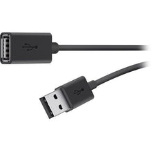 Belkin USB 2.0 A M/F 1.8m câble USB 1,8 m USB A Noir Belkin