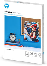 HP Papier photo Everyday, brillant, 200 g/m2, A4 (210 x 297 mm), 100 feuilles