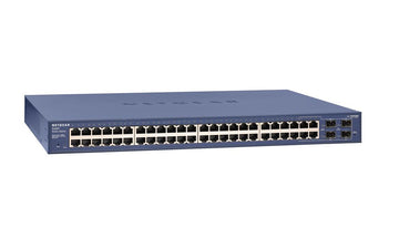 NETGEAR GS748T Géré L2+ Gigabit Ethernet (10/100/1000) Bleu Netgear