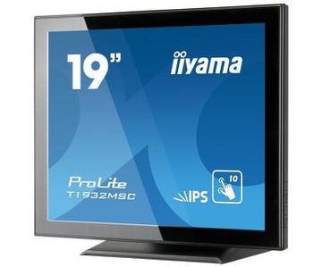 iiyama ProLite T1932MSC-B5AG écran plat de PC 48,3 cm (19") 1280 x 1024 pixels LED Écran tactile Dessus de table Noir