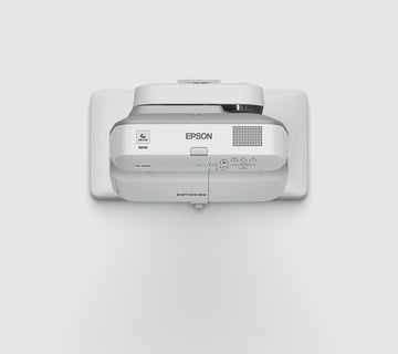 Epson EB-685Wi vidéo-projecteur Projecteur à focale ultra courte 3500 ANSI lumens 3LCD WXGA (1280x800) Blanc, Gris