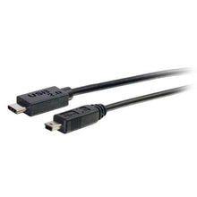 C2G USB 2.0, C - Mini B, 4m câble USB USB C Mini-USB B Noir C2G