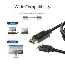 ACT AK4071 câble DisplayPort 1 m Noir