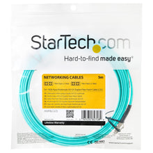 StarTech.com A50FBLCLC5 câble de fibre optique 5 m LC OM3 Turquoise