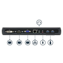 StarTech.com USB3SDOCKHDV station d'accueil Avec fil USB 3.2 Gen 1 (3.1 Gen 1) Type-B Noir