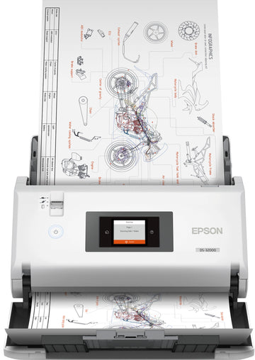 Epson WorkForce DS-32000 Alimentation papier de scanner 600 x 600 DPI A3 Blanc Epson