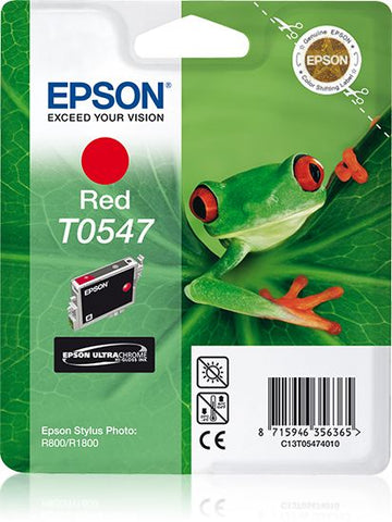 Epson T0547 cartouche d'encre 1 pièce(s) Original Rouge Epson