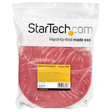 StarTech.com HKLP100RD serre-câbles Attache-câbles à crochets et à boucles Nylon Rouge 1 pièce(s)