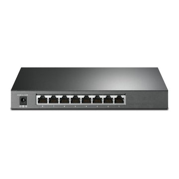 TP-Link TL-SG2008P commutateur réseau Géré L2/L2+ Gigabit Ethernet (10/100/1000) Connexion Ethernet, supportant l'alimentation via ce port (PoE) Noir TP-LINK