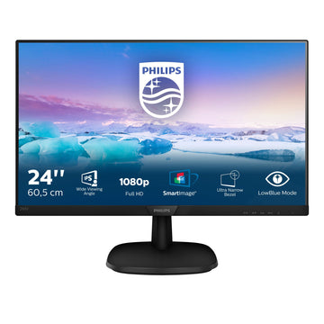 Philips V Line 243V7QDSB/00 LED display 60,5 cm (23.8") 1920 x 1080 pixels Full HD Noir