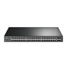 TP-Link JetStream TL-SG3452XP commutateur réseau Géré L2+ Gigabit Ethernet (10/100/1000) Connexion Ethernet, supportant l'alimentation via ce port (PoE) 1U Noir