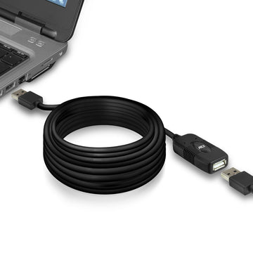 ACT AC6010 câble USB 10 m USB 2.0 USB A Noir ACT