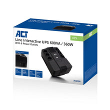 ACT AC2300 alimentation d'énergie non interruptible Interactivité de ligne 0,6 kVA 360 W ACT