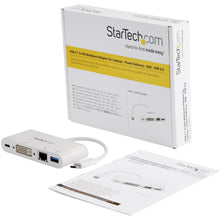 StarTech.com DKT30CDVPD station d'accueil Avec fil USB 3.2 Gen 1 (3.1 Gen 1) Type-C Blanc StarTech.com